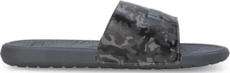 Шлепанцы Puma COOL CAT 2.0 CAMO серые 392213-02