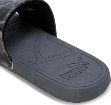 Шлепанцы Puma COOL CAT 2.0 CAMO серые 392213-02