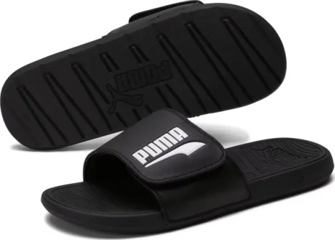 Шлепанцы Puma COOL CAT 2.0 черно-белые 390961-01
