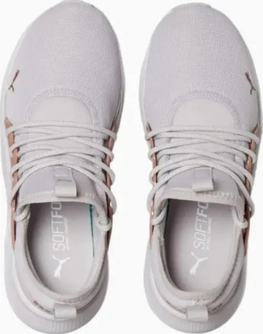 Кроссовки женские Puma PACER FUTURE ALLURE WIDE LACE UP бежевые 390555-20