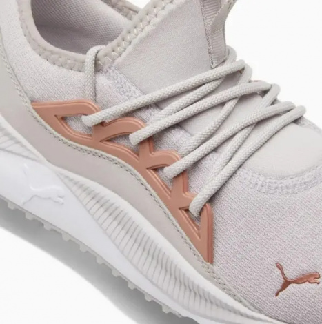 Кроссовки женские Puma PACER FUTURE ALLURE WIDE LACE UP бежевые 390555-20