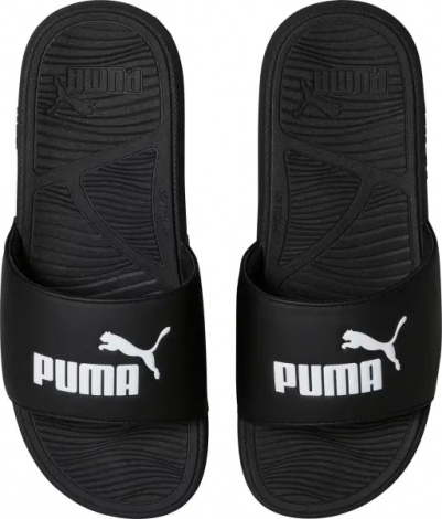 Шлепанцы Puma COOL CAT 2.0 черно-белые 389110-01