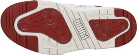Кроссовки детские Puma SLIPSTREAM бело-красные 388518-04