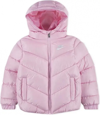 Куртка дитяча Nike SPORTSWEAR ALL DAY PLAY PUFFER світло-рожева 36N074-A9Y