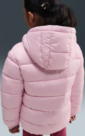 Куртка дитяча Nike SPORTSWEAR ALL DAY PLAY PUFFER світло-рожева 36N074-A9Y