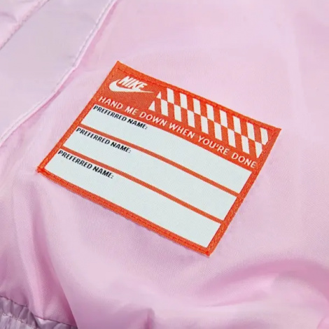 Куртка дитяча Nike SPORTSWEAR ALL DAY PLAY PUFFER світло-рожева 36N074-A9Y