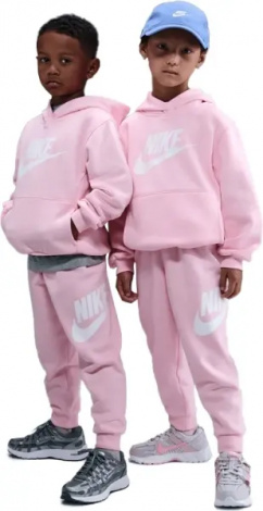 Спортивний костюм дитячий Nike CLUB FLEECE SET світло-рожевий 36L135-A0W