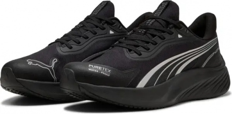 Кроссовки Puma POUNCE LITE PTX черно-серебряные 31172901