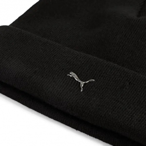 Шапка Puma METAL PUMA CAT HIGH CROWN BEANIE чорна 2640401