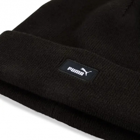 Шапка Puma ESSENTIALS MID CROWN BEANIE чорна 2640004