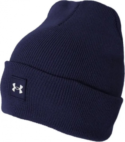 Шапка Under Armour HALFTIME CUFF темно-синя 1373155-410