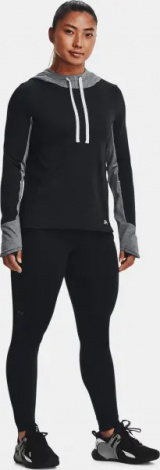 Худі жіноче Under Armour COLDGEAR COZY чорно-сіре 1370201-001