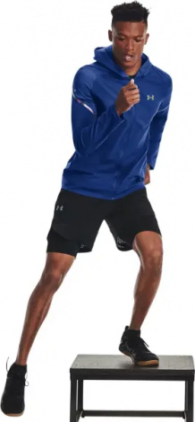 Толстовка Under Armour RUSH HEATGEAR синяя 1366170-432