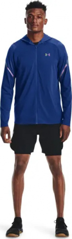 Толстовка Under Armour RUSH HEATGEAR синяя 1366170-432