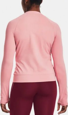 Світшот жіночий Under Armour RUSH COLDGEAR CORE світло-рожевий 1365721-663