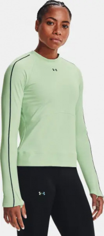 Світшот жіночий Under Armour RUSH COLDGEAR CORE салатовий 1365721-335