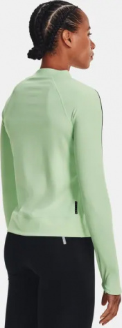 Світшот жіночий Under Armour RUSH COLDGEAR CORE салатовий 1365721-335