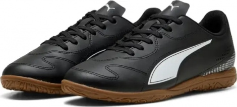 Футзалки (бампы) детские Puma VITORIA II IT JR черно-белые 108505-01
