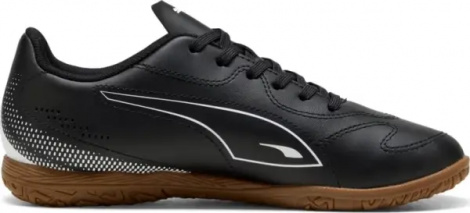 Футзалки (бампы) детские Puma VITORIA II IT JR черно-белые 108505-01