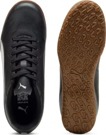 Футзалки (бампы) детские Puma VITORIA II IT JR черно-белые 108505-01