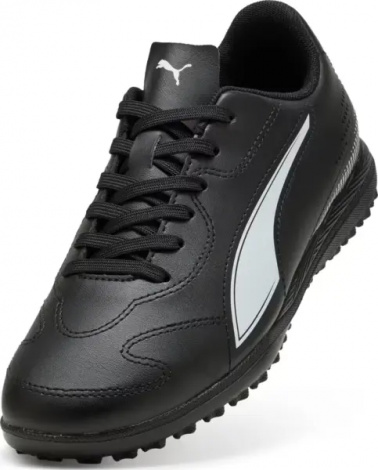 Сороконожки (шиповки) детские Puma VITORIA II TT JR черно-белые 108504-01