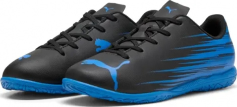 Футзалки (бампы) детские Puma ATTACANTO II IT JR черно-синие 108498-03