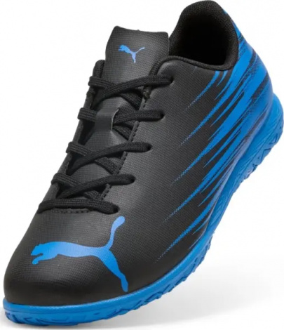 Футзалки (бампы) детские Puma ATTACANTO II IT JR черно-синие 108498-03