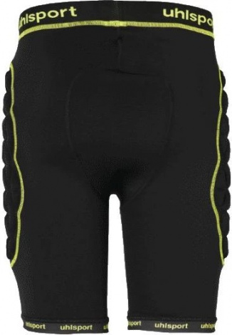 Шорти воротарські Uhlsport BIONIKFRAME PADDED SHORT чорно-жовті 1005638 01