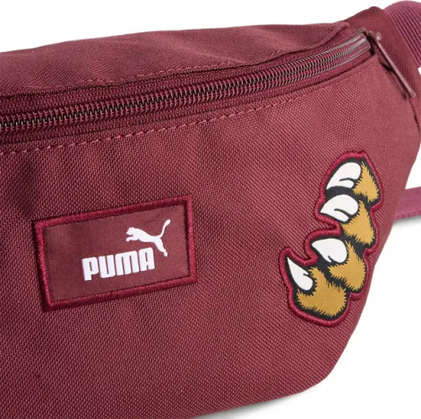 Сумка на пояс подростковая Puma PHASE PATCH 2,2L бордовая 091731-20