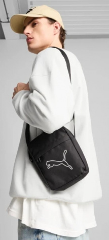 Сумка через плечо Puma PLUS PORTABLE 1,5L черная 091182-01