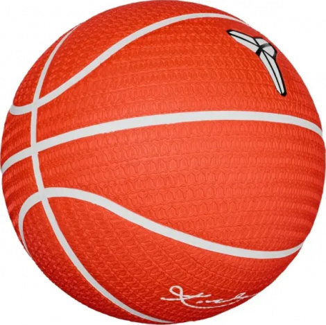 Баскетбольный мяч Nike PLAYGROUND 8P K BRYANT DEFLATED оранжево-белый