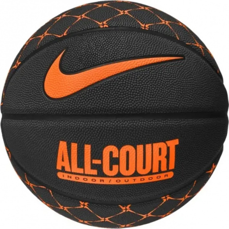 Баскетбольний м'яч Nike EVERYDAY ALL COURT 8P GRAPHIC DEFLATED чорно-помаранчевий
