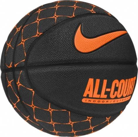 Баскетбольний м'яч Nike EVERYDAY ALL COURT 8P GRAPHIC DEFLATED чорно-помаранчевий