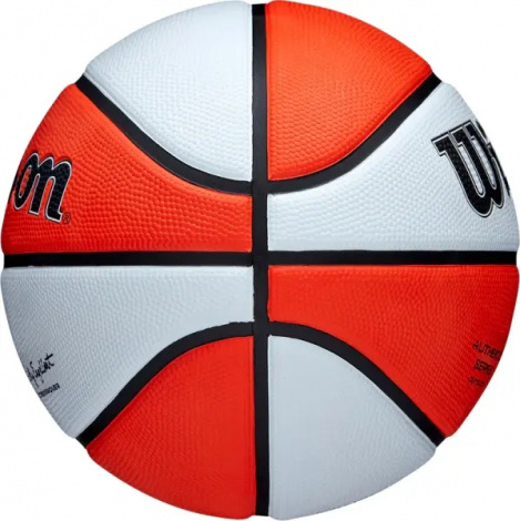 Баскетбольний м'яч Wilson WNBA AUTHENTIC SERIES OUTDOOR оранжево-білий