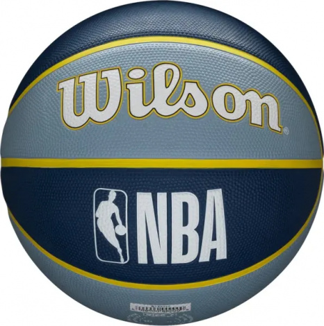 Баскетбольний м'яч Wilson NBA TEAM TRIBUTE MEMPHIS GRIZZLIES блакитно-синьо-жовтий