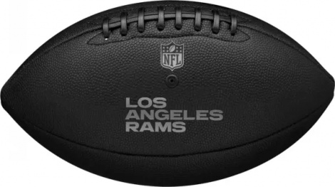 М'яч для американського футболу Wilson NFL TEAM METALLIC PREMIERE LAR OF чорний