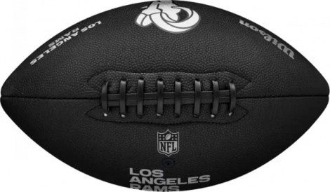 М'яч для американського футболу Wilson NFL TEAM METALLIC PREMIERE LAR OF чорний