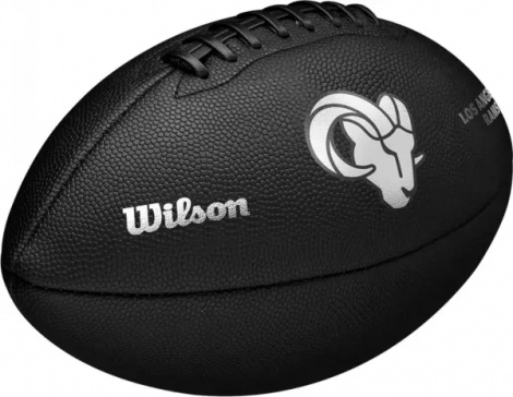 М'яч для американського футболу Wilson NFL TEAM METALLIC PREMIERE LAR OF чорний