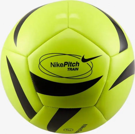 Футбольний м'яч Nike PITCH лимонно-чорний