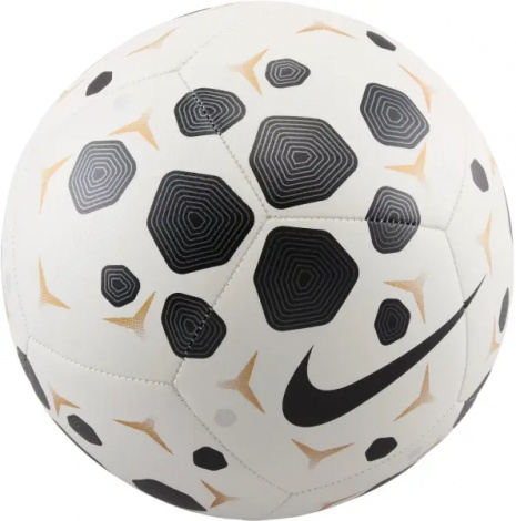 Футбольный мяч Nike PITCH бело-черно-золотой
