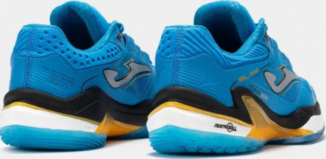 Кроссовки теннисные Joma SLAM сине-оранжевые TSLAMS2504OM