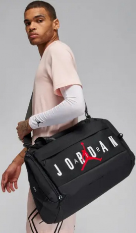 Сумка спортивная Nike JORDAN VELOCITY DUFFLE BAG (46L) черная SM0920-023