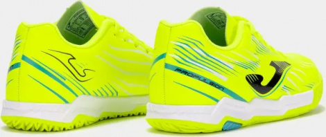 Футзалки (бампы) детские Joma PROPULSION лимонные PRJW2509IN