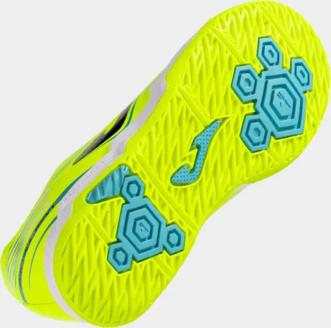 Футзалки (бампы) детские Joma PROPULSION лимонные PRJW2509IN