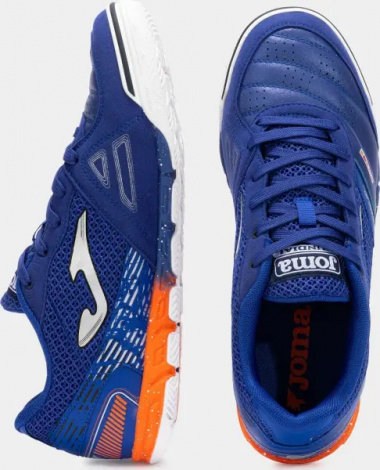 Футзалки (бампы) Joma MUNDIAL сине-оранжевые MUNW2503IN