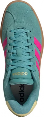 Кросівки жіночі Adidas VL COURT BOLD бірюзово-рожево-коричневі JQ5634