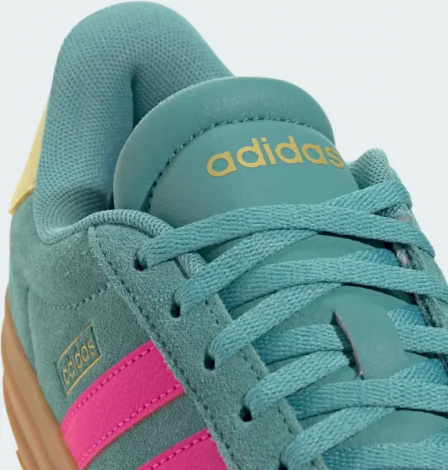 Кросівки жіночі Adidas VL COURT BOLD бірюзово-рожево-коричневі JQ5634