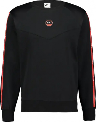 Свитшот Nike SPORTSWEAR CREW FLEECE черно-красный IH4286-010