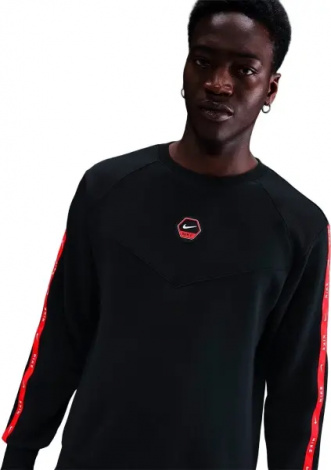 Свитшот Nike SPORTSWEAR CREW FLEECE черно-красный IH4286-010