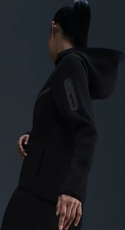 Спортивний костюм жіночий Nike SPORTSWEAR TECH FLEECE WINDRUNNER чорний HV6747-010__HV6779-010